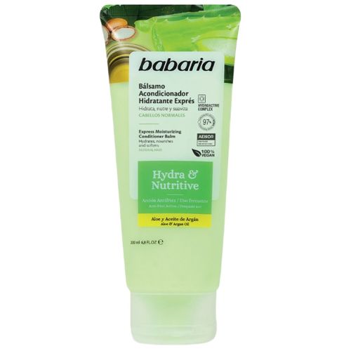 Кондиціонер Babaria (Бабарія) експрес-зволоження для волосся 200 мл - фото №1 Кондиціонер Babaria (Бабарія) експрес-зволоження для волосся 200 мл