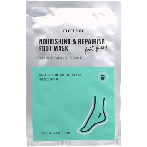 Маска-носочки Beter (Бетер) для ног питательная Feet free 1 пара - фото №1 Маска-носочки Beter (Бетер) для ног питательная Feet free 1 пара
