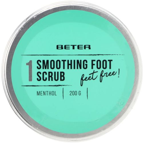 Скраб Beter (Бетер) для стоп з ментолом Feet free 200 г - фото №1 Скраб Beter (Бетер) для стоп з ментолом Feet free 200 г
