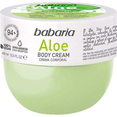Крем Babaria (Бабария) для тела с алоэ 400 мл - фото №1 Крем Babaria (Бабария) для тела с алоэ 400 мл