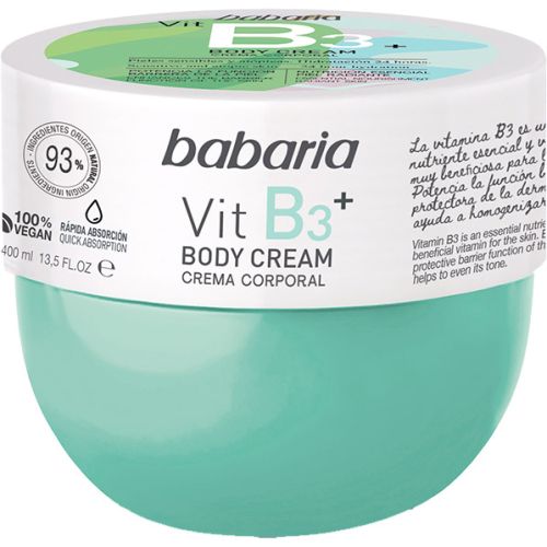 Крем Babaria (Бабария) для тела с витамином В3 400 мл - фото №1 Крем Babaria (Бабария) для тела с витамином В3 400 мл