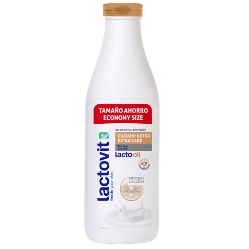 Гель для душа Lactovit (Лактовит) Lactooil с миндальным маслом 1000 мл - фото №1 Гель для душа Lactovit (Лактовит) Lactooil с миндальным маслом 1000 мл