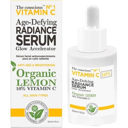 Сироватка The Conscious (Коншес) для обличчя проти зморшок з лимоном та вітаміном С для сяйва шкіри 30 мл - фото №1 Сироватка The Conscious (Коншес) для обличчя проти зморшок з лимоном та вітаміном С для сяйва шкіри 30 мл