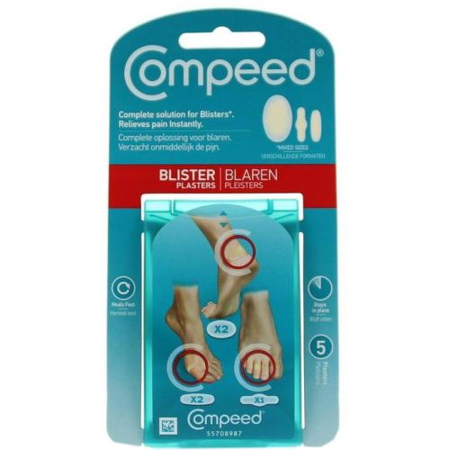 Пластырь Compeed Микс от мозолей на ногах №5 - фото №1 Пластырь Compeed Микс от мозолей на ногах №5