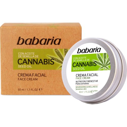 Крем Babaria (Бабарія) олія насіння канабісу для обличчя 50 мл - фото №1 Крем Babaria (Бабарія) олія насіння канабісу для обличчя 50 мл