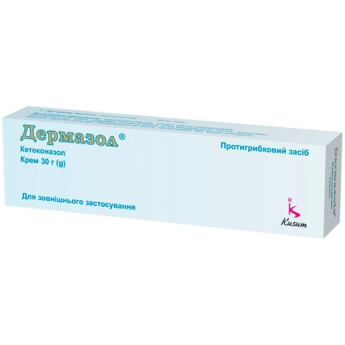 Дермазол 2% крем 30 г - фото №1 Дермазол 2% крем 30 г