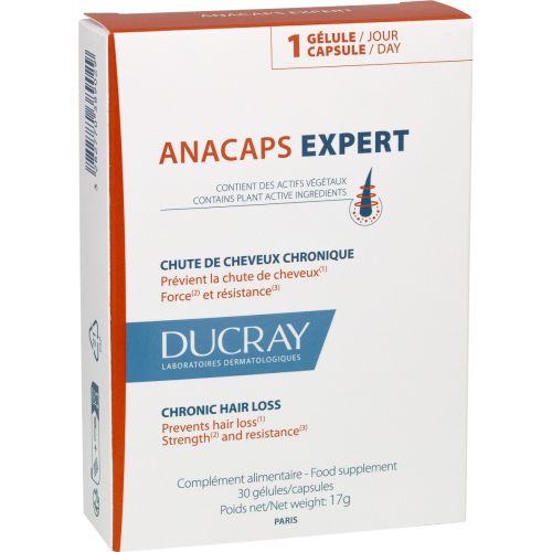 Диетическая Добавка пищевая Ducray (Дюкрей) Анакапс Реактив капсулы №30 - фото №1 Диетическая Добавка пищевая Ducray (Дюкрей) Анакапс Реактив капсулы №30