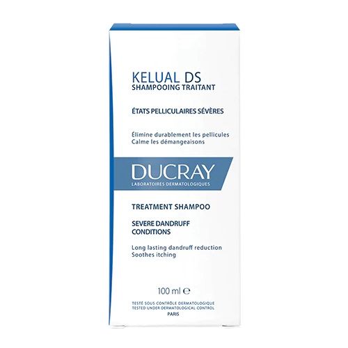 Шампунь Ducray (Дюкрей) Kelual DS против перхоти 100 мл - фото №1 Шампунь Ducray (Дюкрей) Kelual DS против перхоти 100 мл