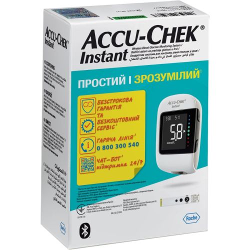 Глюкометр Accu-Chek Инстант - фото №1 Глюкометр Accu-Chek Инстант