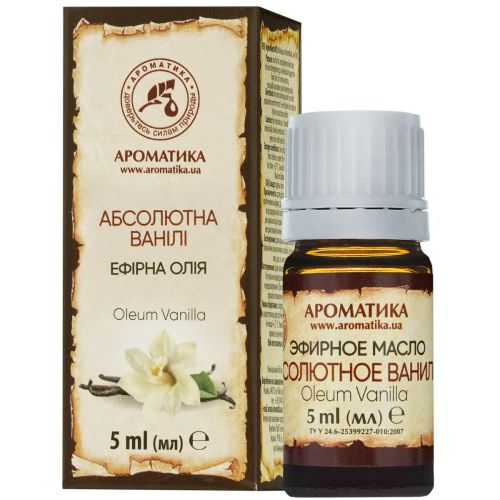 Масло эфирное ванили 5 мл - фото №1 Масло эфирное ванили 5 мл