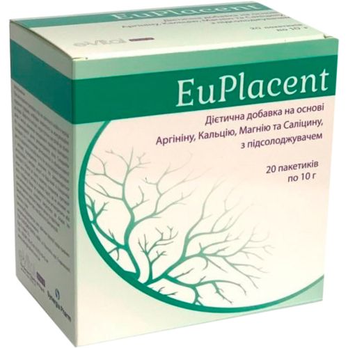 ЕуПлацент порошок по 10 г пакетик №20 - фото №1 ЕуПлацент порошок по 10 г пакетик №20