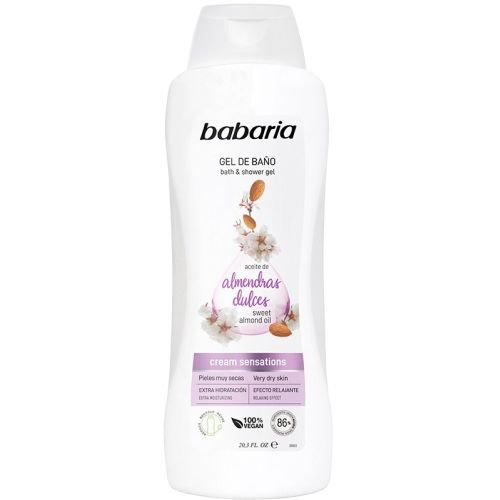 Гель Babaria (Бабарія) для душу та ванни з олією Солодкого Мигдалю 1000 мл фото - фото №1 Гель Babaria (Бабарія) для душу та ванни з олією Солодкого Мигдалю 1000 мл фото