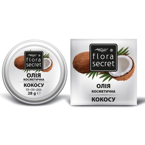 Олія Flora Secret Кокосова 30 мл - фото №1 Олія Flora Secret Кокосова 30 мл
