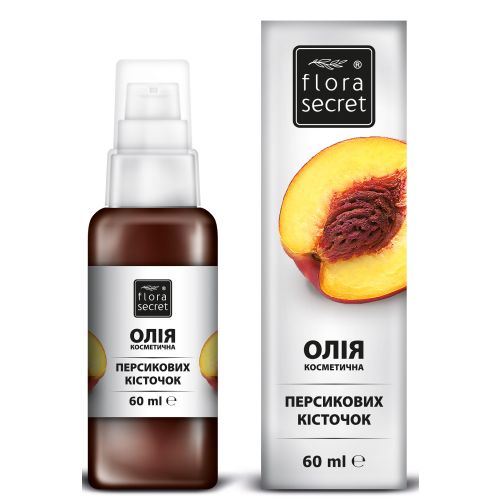 Масло Flora Secret с персиковых косточек 60 мл - фото №1 Масло Flora Secret с персиковых косточек 60 мл