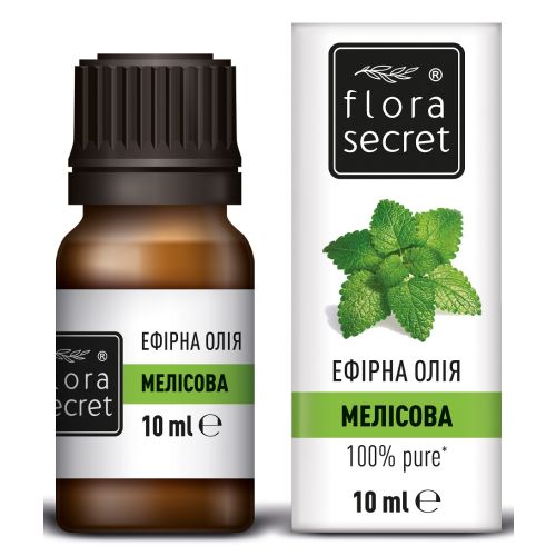 Масло эфирное Flora Secret Мелиссы 10 мл - фото №1 Масло эфирное Flora Secret Мелиссы 10 мл