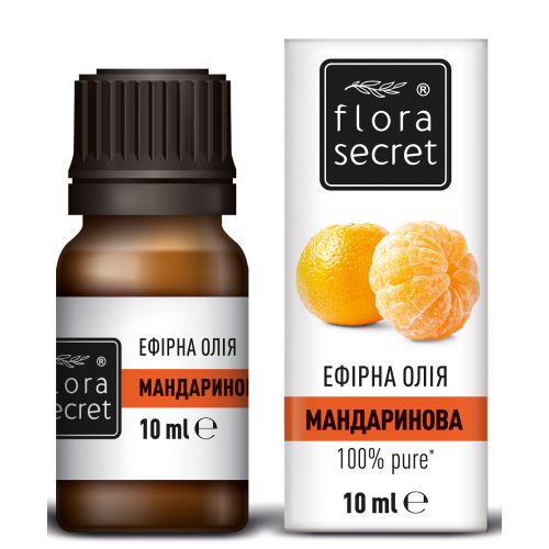 Масло эфирное Flora Secret Мандариновое 10 мл - фото №1 Масло эфирное Flora Secret Мандариновое 10 мл
