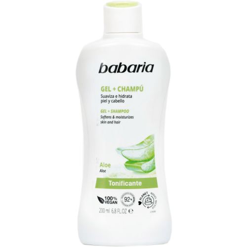 Гель Babaria (Бабария) для душа и ванны Алоэ Вера 200 мл - фото №1 Гель Babaria (Бабария) для душа и ванны Алоэ Вера 200 мл
