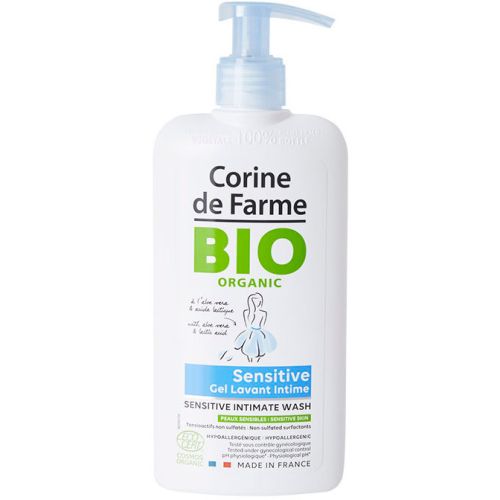 Гель для интимной гигиены Corine de Farme (Корин Де Фарм) для чувствительной кожи, без сульфатов, 250 мл - фото №1 Гель для интимной гигиены Corine de Farme (Корин Де Фарм) для чувствительной кожи, без сульфатов, 250 мл
