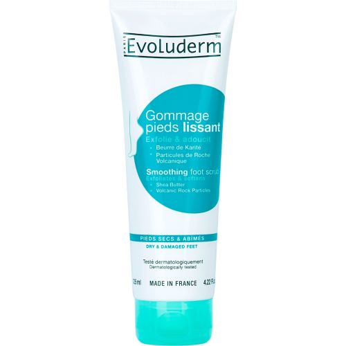Скраб Evoluderm (Еволюдерм) для ніг пом'якшуючий з олією ши 125 мл в інтернет-аптеці - фото №1 Скраб Evoluderm (Еволюдерм) для ніг пом'якшуючий з олією ши 125 мл в інтернет-аптеці