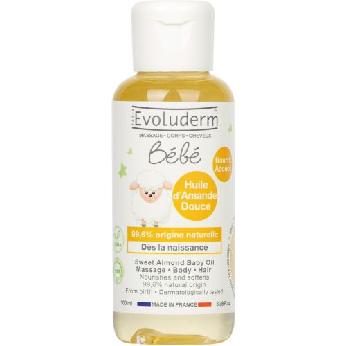 Олія Evoluderm (Еволюдерм) для тіла масажне дитяче, 100 мл купити - фото №1 Олія Evoluderm (Еволюдерм) для тіла масажне дитяче, 100 мл купити