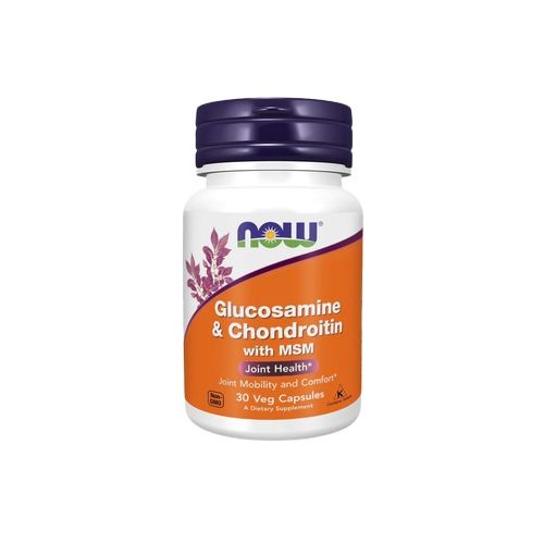 Now (Нау) Foods Glucosamine & Chondroitin & MSM Здоров'я суглобів капсули №30 - фото №1 Now (Нау) Foods Glucosamine & Chondroitin & MSM Здоров'я суглобів капсули №30
