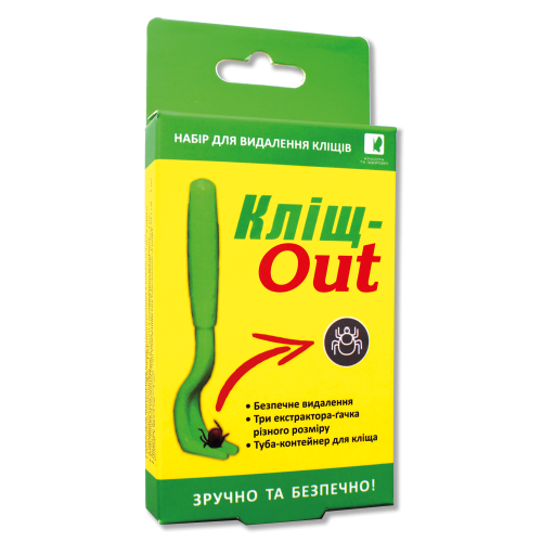 Кліщ-Out набір для видалення кліщів - фото №1 Кліщ-Out набір для видалення кліщів