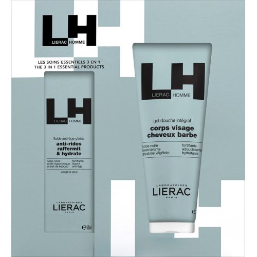 Набір Lierac (Лієрак) Оm (Флюїд антивіковий 50 мл + Гель для душу інтегральний 200 мл) - фото №1 Набір Lierac (Лієрак) Оm (Флюїд антивіковий 50 мл + Гель для душу інтегральний 200 мл)