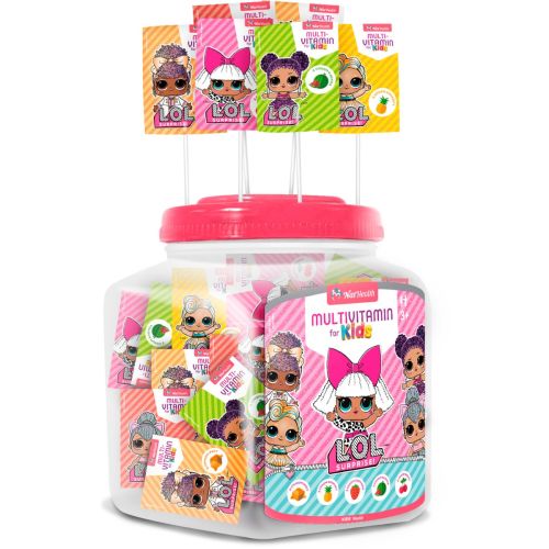 НатХелс Мультивитамины для детей леденцы №100 - фото №1 НатХелс Мультивитамины для детей леденцы №100