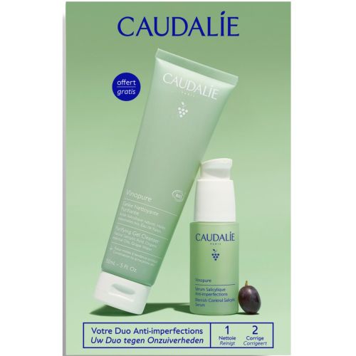 Набір Caudalie (Кодалі) Vinopure Чиста шкіра 2026 (Сироватка 30 мл+Желе для очищення 150 мл) - фото №1 Набір Caudalie (Кодалі) Vinopure Чиста шкіра 2026 (Сироватка 30 мл+Желе для очищення 150 мл)