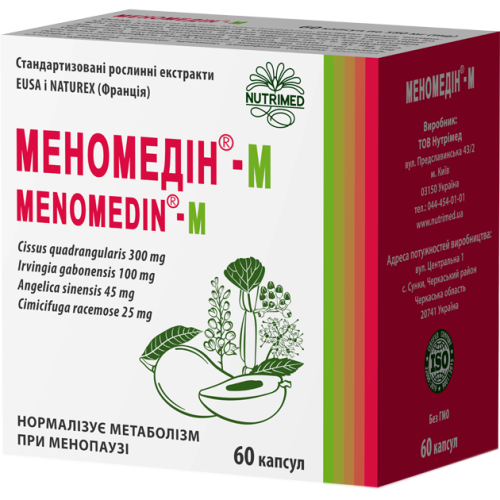 Меномедин-М капсулы №60 - фото №1 Меномедин-М капсулы №60