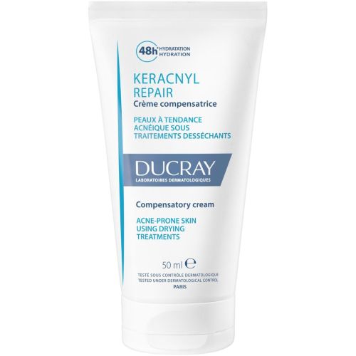 Крем Ducray (Дюкрей) Keracnyl Repair Cream відновлюючий, 50 мл - фото №1 Крем Ducray (Дюкрей) Keracnyl Repair Cream відновлюючий, 50 мл