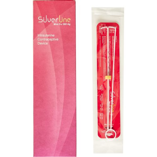 Спираль внутриматочная Silverline Cu 380 Ag - фото №1 Спираль внутриматочная Silverline Cu 380 Ag