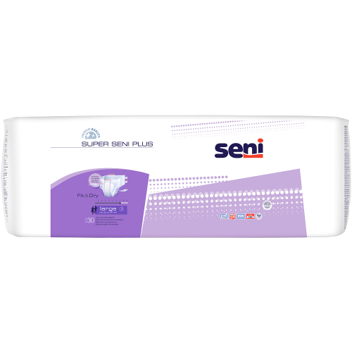 Підгузки для дорослих Super Seni Plus large air 30 шт - фото №1 Підгузки для дорослих Super Seni Plus large air 30 шт
