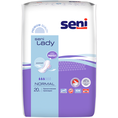 Прокладки Seni Lady Normal №20 - фото №1 Прокладки Seni Lady Normal №20