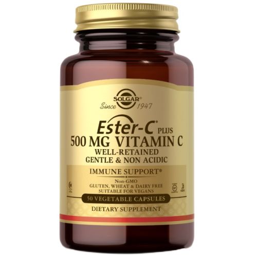 Solgar Эстер-С плюс Витамин С 500 мг капсулы №50 - фото №1 Solgar Эстер-С плюс Витамин С 500 мг капсулы №50