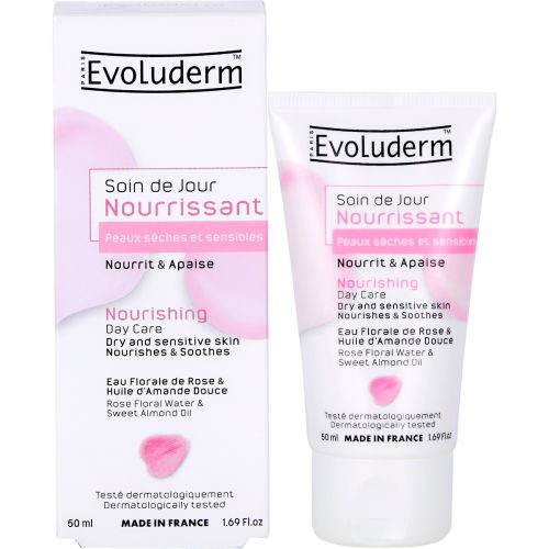 Крем Evoluderm (Еволюдерм) живильний для сухої та чутливої шкіри обличчя, 50 мл - фото №1 Крем Evoluderm (Еволюдерм) живильний для сухої та чутливої шкіри обличчя, 50 мл