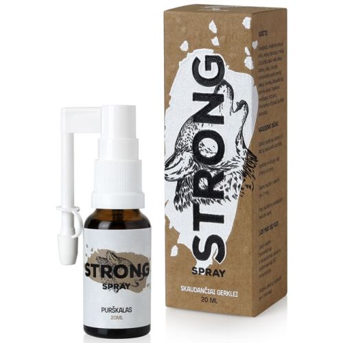 Strong (стронг) спрей для горла 20 мл - фото №1 Strong (стронг) спрей для горла 20 мл