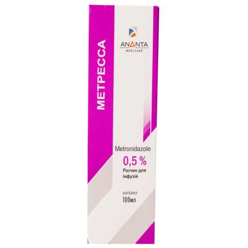 Метресса розчин для ін'єкцій 500 мг/100 мл - фото №1 Метресса розчин для ін'єкцій 500 мг/100 мл