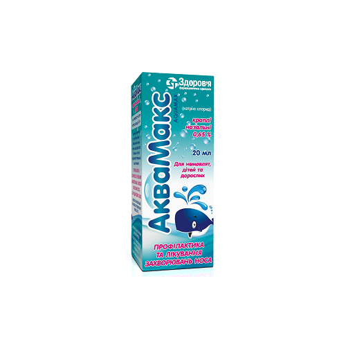 Аквамакс 0,65 % капли 20 мл - фото №1 Аквамакс 0,65 % капли 20 мл