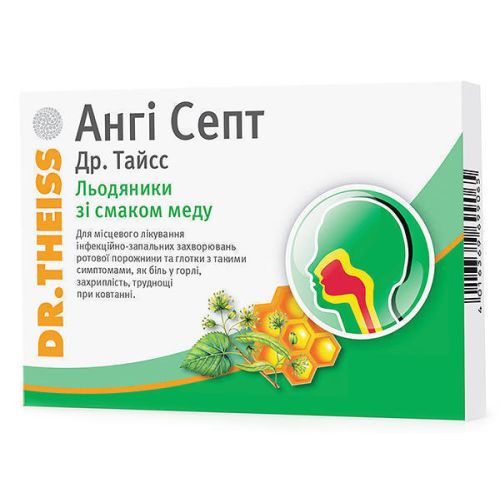 Ангі Септ Др. Тайсс льодяники зі смаком меда №24 - фото №1 Ангі Септ Др. Тайсс льодяники зі смаком меда №24