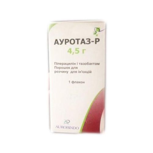 Ауротаз-Р порошок для раствора 4,5 г флакон №1 - фото №1 Ауротаз-Р порошок для раствора 4,5 г флакон №1