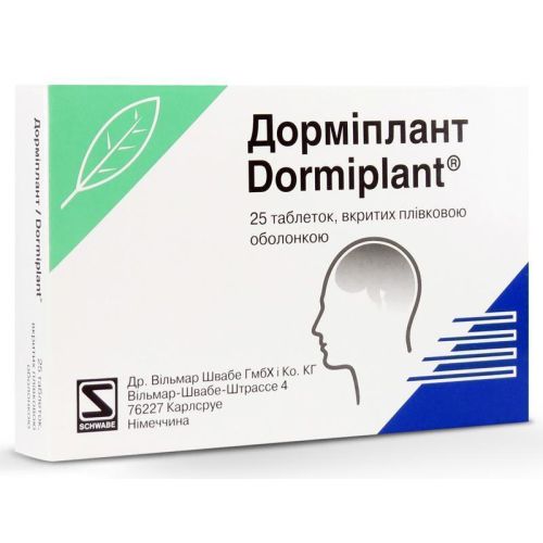 Дормиплант таблетки №25 - фото №1 Дормиплант таблетки №25