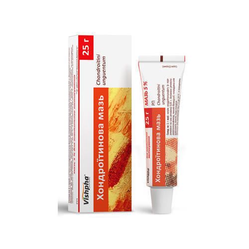 Хондроитиновая мазь 5% 25 г - фото №1 Хондроитиновая мазь 5% 25 г