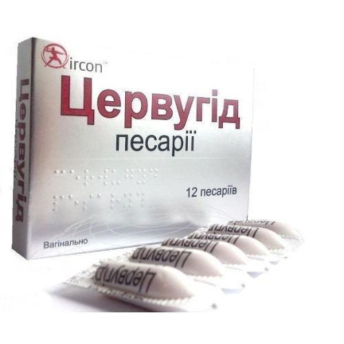 Цервугід песарії №12 - фото №1 Цервугід песарії №12