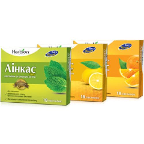 Линкас пастилки без сахара (мята) №18 - фото №1 Линкас пастилки без сахара (мята) №18