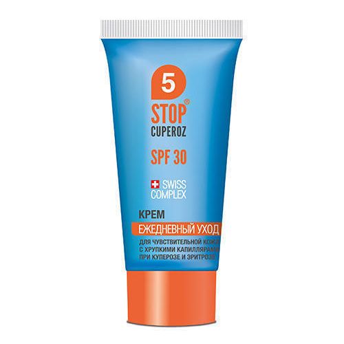 Стоп Купероз крем SPF 30 ежедневный 50 мл - фото №1 Стоп Купероз крем SPF 30 ежедневный 50 мл