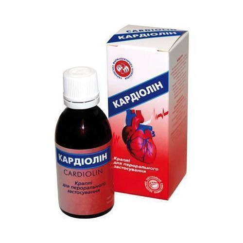 Кардиолин капли флакон 30 мл - фото №1 Кардиолин капли флакон 30 мл