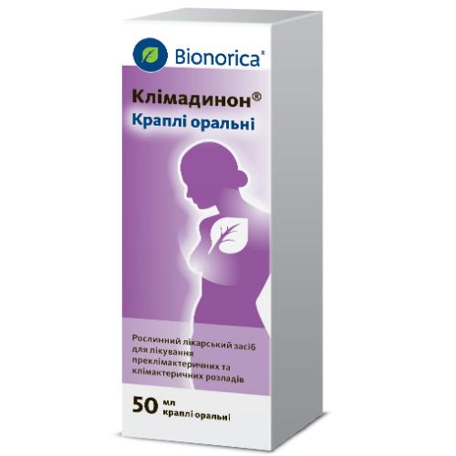 Клімадинон краплі 50 мл - фото №1 Клімадинон краплі 50 мл