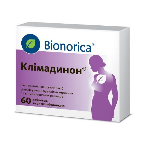 Клімадинон таблетки №60 - фото №1 Клімадинон таблетки №60