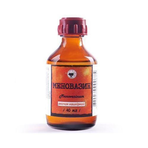Меновазин 40 мл - фото №1 Меновазин 40 мл